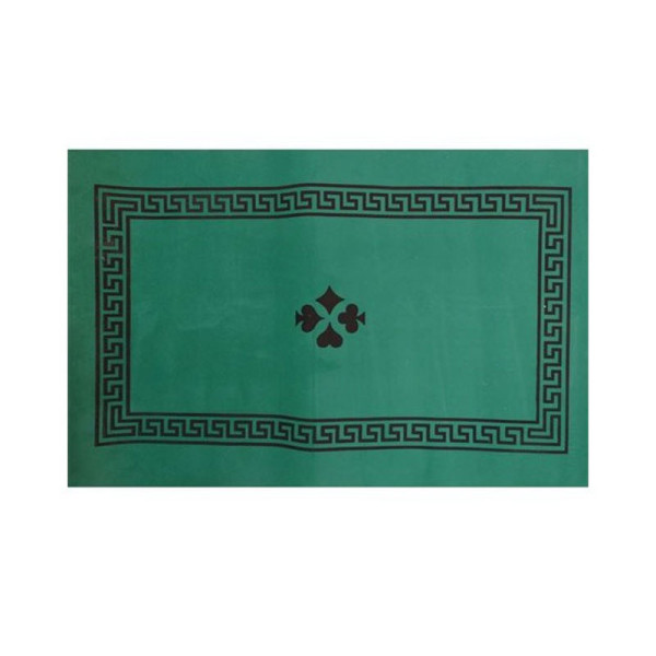 photo-Tapis pour jeu de cartes - Vert - Avec motifs - 60 x 40 cm - Anti dérapant