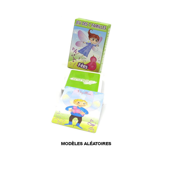 Jeu des 7 familles - Jeu de cartes - Pirates - Fées - Chevaliers - Princesses