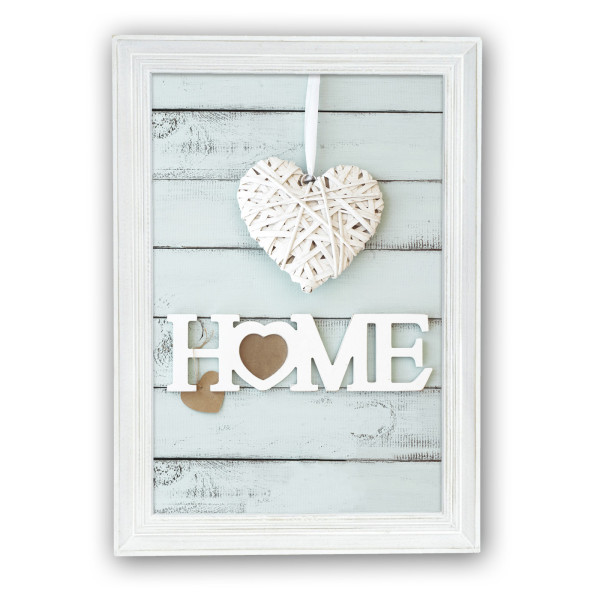 photo-Cadre photo - Blanc - Format photo 13x18cm - Format cadre 17x22 - Bois - Vintage
