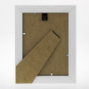 Cadre photo - Format photo 10x15cm - Format cadre 14x19cm - Blanc - A poser