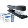 photo-Agrafeuse + agrafes 26/6mm - 2 boites de 1000 agrafes - Noir - Rapesco