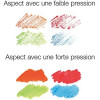Gouache - Solide - Enfant - Spécial tissu - 6 couleurs - Ne tâche pas - Apli kids