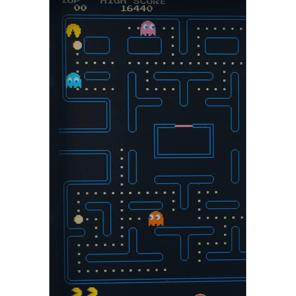 Pac-Man - Cadre 3D - Affiche - A suspendre - 28x23cm