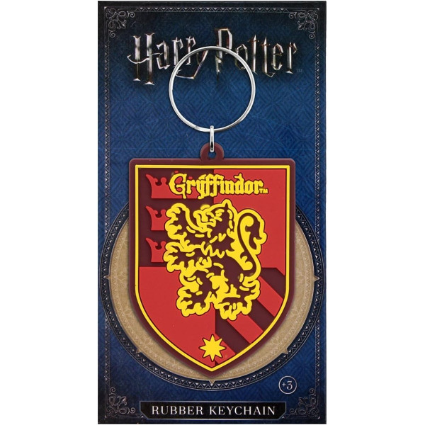 photo-Harry Potter - Ecusson de la maison Gryffondor - Porte-clés - Idées cadeaux