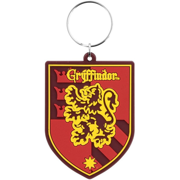 Harry Potter - Ecusson de la maison Gryffondor - Porte-clés - Idées cadeaux