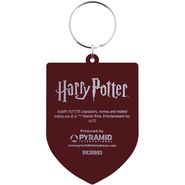 Harry Potter - Ecusson de la maison Gryffondor - Porte-clés - Idées cadeaux