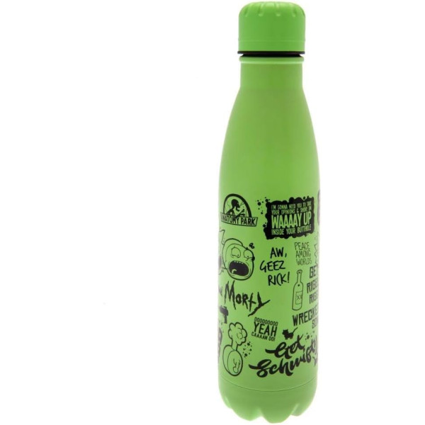 photo-Rick and Morty - Gourde - Isotherme - 500ml - Acier inoxydable - Idées cadeaux