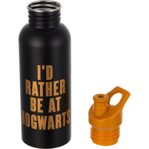 Harry Potter - I'd rather be at Hogwarts  - Gourde - Isotherme - 500ml - Acier inoxydable