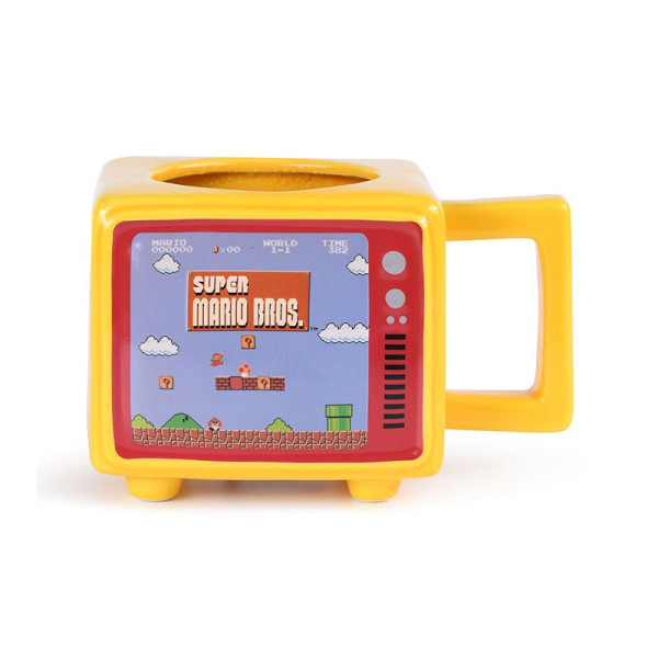 photo-Super Mario Bros - Mug - Tasse - Thermo réactif - Céramique - Avec anse