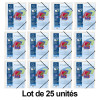 photo-Lot de 25 chemises 3 rabats - Polypro - Couverture personnalisable Kreacover 24 X 32 Cm - Incolore - Exacompta