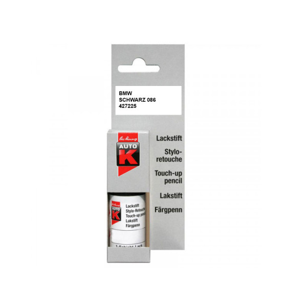 photo-Stylo de retouche pour carrosserie - BMW - Schwarz - 086 - Auto K