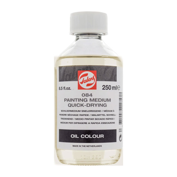 photo-Médium à peindre - Peinture à l'huile - Séchage rapide - Fluidifie - Augmente la brillance - 250ml - Talens