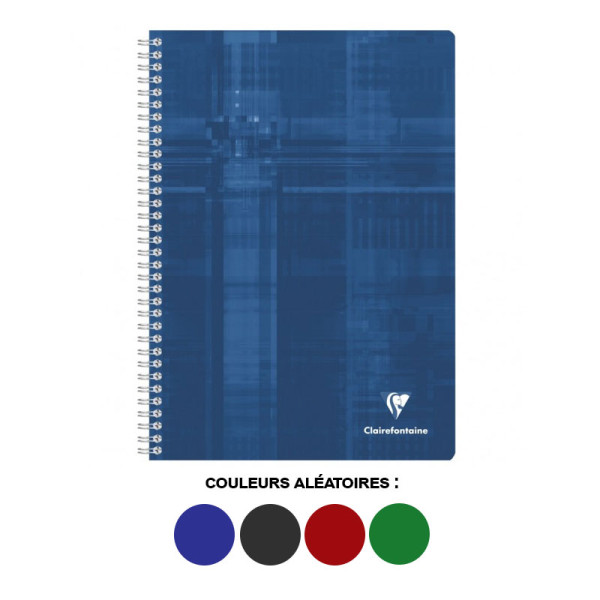 photo-Cahier - 17x22cm - Avec spirales - Grands carreaux - 180 pages - Clairefontaine
