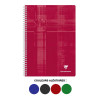 Cahier - 17x22cm - Avec spirales - Grands carreaux - 180 pages - Clairefontaine