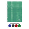 Cahier - 17x22cm - Avec spirales - Grands carreaux - 180 pages - Clairefontaine