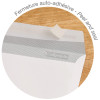 Enveloppes - Blanche - DL - 110x220mm - Auto-adhésives - Paquet de 50 - Clairefontaine
