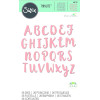 photo-Modèles pour machine de découpe - Forme lettres alphabet - Sizzix - Compatible Big Shot