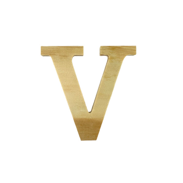 photo-Lettre en bois - V - A personnaliser - 11,5 cm - Scrapbooking - Loisirs créatifs