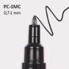 Marqueur Posca PC-1MC noir | pointe extra-fine conique