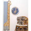 Toise - Décoration chambre d'enfant - Girafe - Bois - A personnaliser - Jusqu'à 1m50