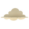 photo-Etagère en bois - Forme nuage - Chambre d'enfant - A personnaliser - 39x22x11cm