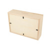 Tirelire - Cadre - Rectangulaire - Bois - 12x17x5cm - A personnaliser - Artemio