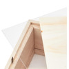 Tirelire - Cadre - Rectangulaire - Bois - 12x17x5cm - A personnaliser - Artemio