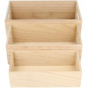 3 caisses en bois - A personnaliser - 3 tailles différentes - Loisirs créatifs - Décoration