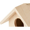 Nichoir - A suspendre - En bois - A personnaliser - 13x9,5x8,5cm - Décoration