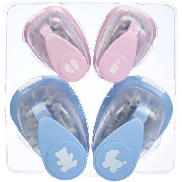 Perforatrices - Naissance - Bébé - 4 modèles - Scrapbooking - Faire-part