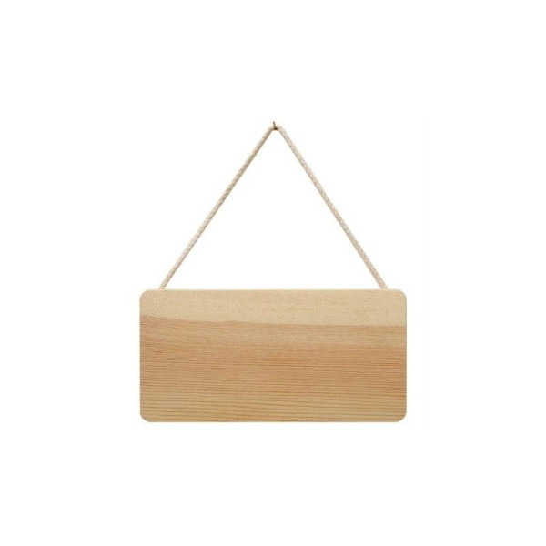 photo-Plaque à suspendre - Bois - A personnaliser - 21 x 11 cm - Décoration - Loisirs créatifs