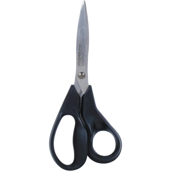 Ciseaux - Pour droitier - Lame 18 cm - Acier - Plastique recyclé - Maped - Advanced