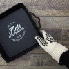 Gant de cuisine - Manique - Protection chaleur - Avec picots antidérapants - Taille unique
