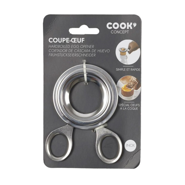 photo-Coupe coque d'œuf - Pour œuf à la coque - Simple et rapide - Ustensile de cuisine