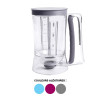 Verseur pour pâte à gâteaux - Avec piston - 900ml - Plastique - Gradué