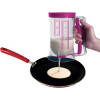 Verseur pour pâte à gâteaux - Avec piston - 900ml - Plastique - Gradué