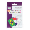 photo-Jeu éducatif - Cartes - Drapeaux et pays du monde - Dès 7 ans - 60 cartes