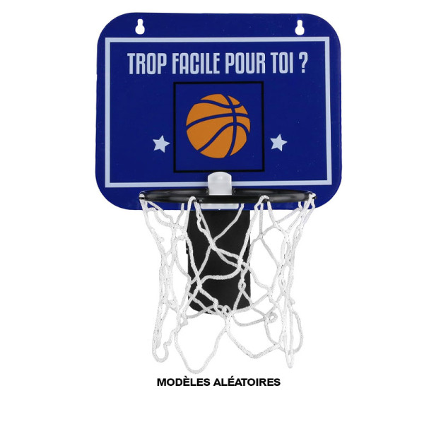 photo-Idée cadeaux fun - Panier de basket pour poubelle - Jeu - Pour le bureau