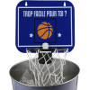 Idée cadeaux fun - Panier de basket pour poubelle - Jeu - Pour le bureau