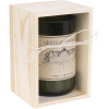 Bougie parfumée - Bouteille de vin - Coffret bois - Parfum bois de santal - 13cm