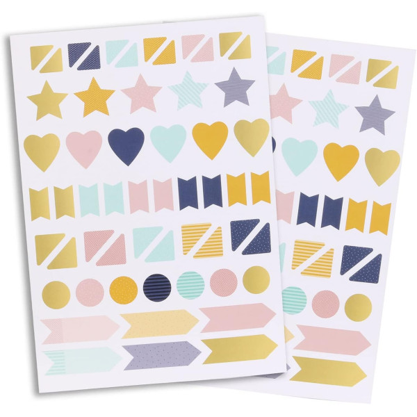 Carnet de grossesse - Future maman - 22x16 cm - Stickers inclus - Idées cadeaux