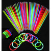 15 bâtons lumineux - Fluo dans le noir - Bracelets - Colliers - Fête - Anniversaire