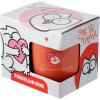 Mug - Tasse - Saint Valentin - Amoureux - Rouge - Avec anse - Porcelaine