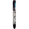Stylo à bille - 5 couleurs - Pointe moyenne - Panda rigolo - Pour l'école