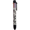 Stylo à bille - 5 couleurs - Pointe moyenne - Panda rigolo - Pour l'école