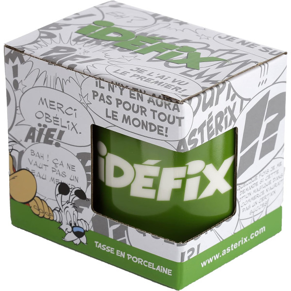 Mug - Tasse - Astérix et Obélix - Idéfix - Original - Idées cadeaux - Avec anse
