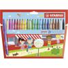 photo-Feutres de coloriage - 24 couleurs - STABILO Power 24 - Pointe moyenne