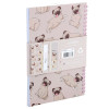 Set de papeterie - Petit chien carlin - Kawaï - Carnet + accessoires + trousse