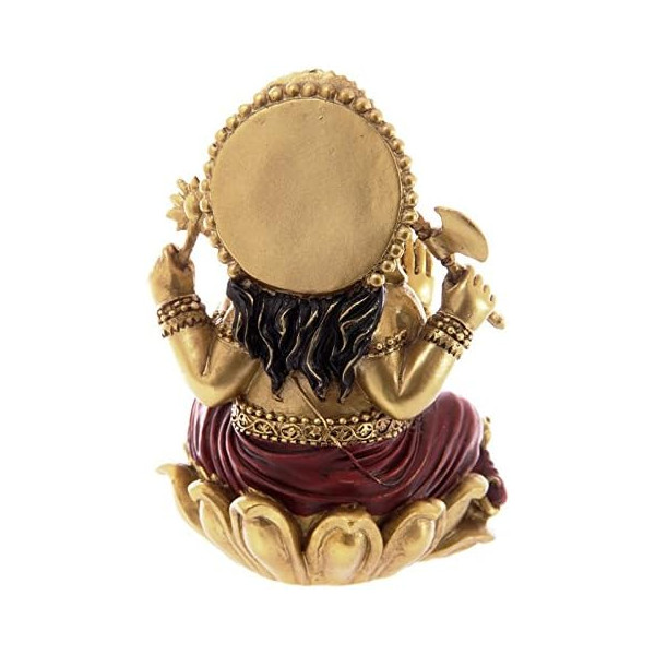 Figurine - Dieu indien - Ganesh - 16 cm hauteur - Décoration indienne