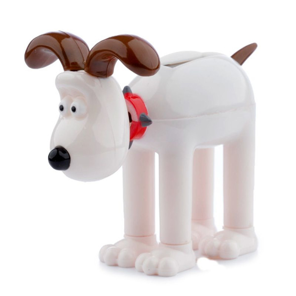 Figurine - Wallace et Gromit - Chien Gromit - Humour - Décoration - 9cm hauteur